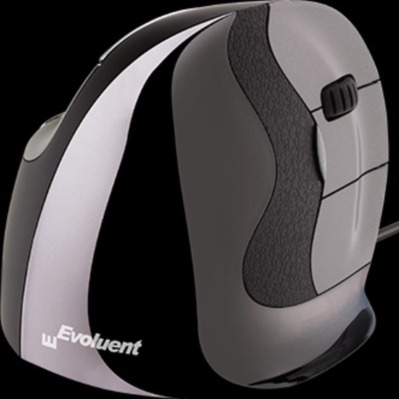 Evoluent VerticalMouse D Medium - best ergonomic mouse, battery-free & easy use! - Picture 1 of 10
